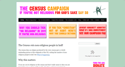 Desktop Screenshot of census-campaign.org.uk
